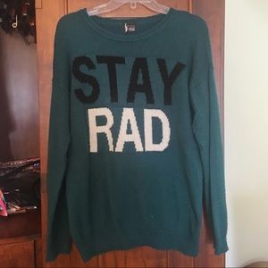 UOxSparkle and Fade Stay Rad Sweater